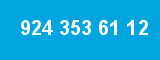 924 353 61 12